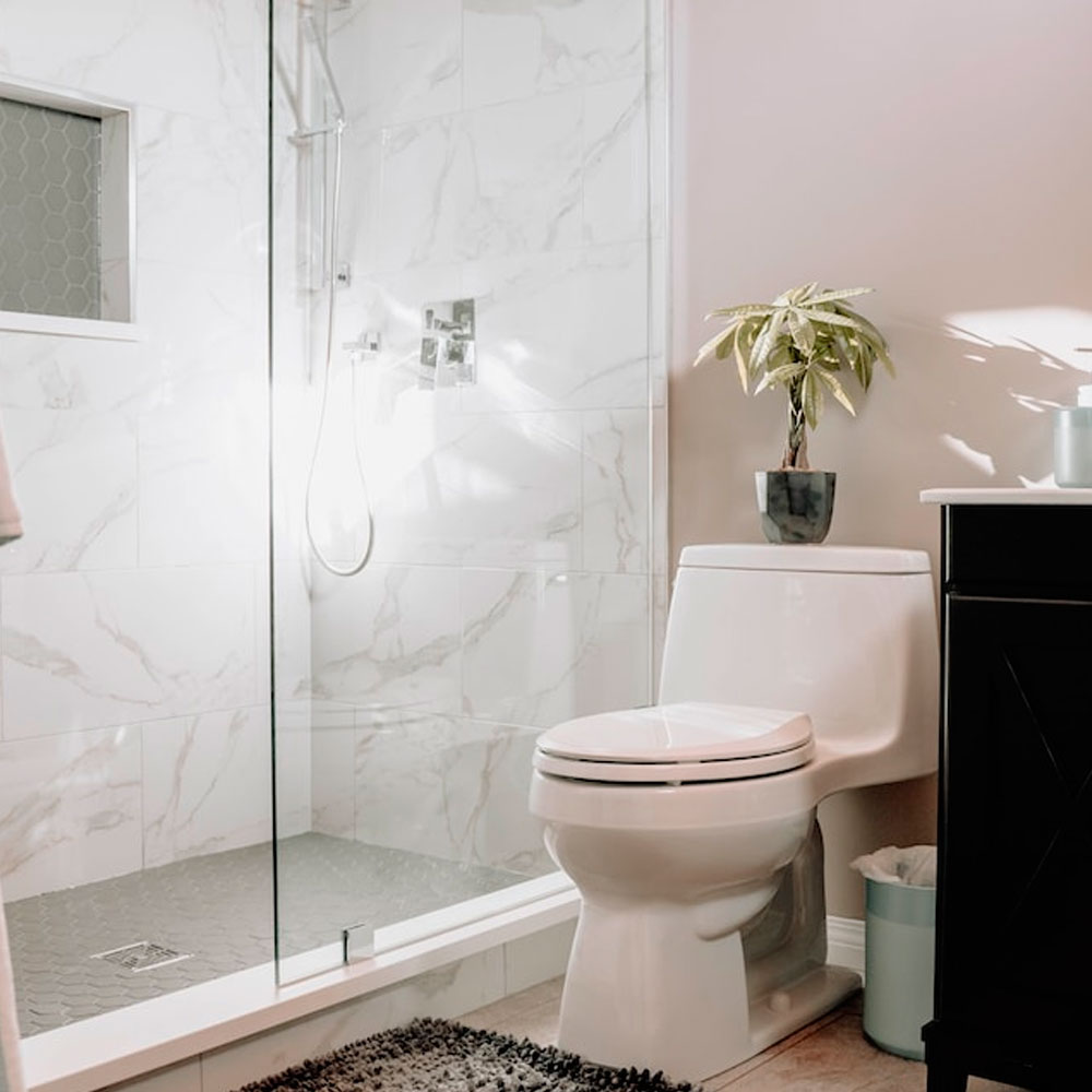 FIJO BAÑO VIDRIO TEMPLADO | ALTURA 2.00M