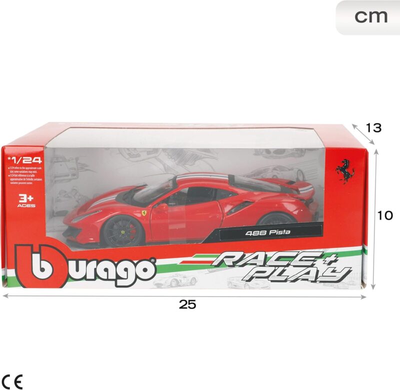 BURAGO | FERRARI 488 PISTA ESCALA 1/24 - Image 5