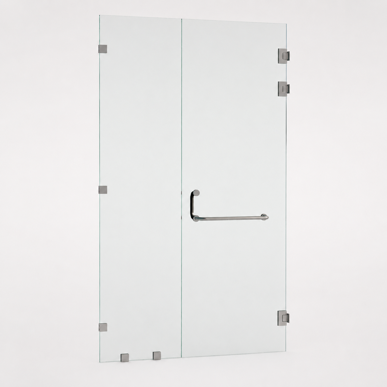 PUERTA BAÑO VIDRIO TEMPLADO | ALTURA 2.00M